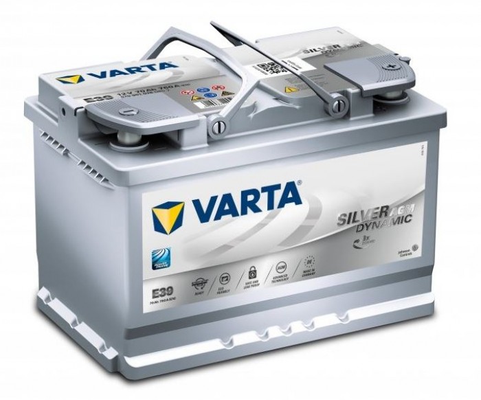 VARTA (SILVER DYNAMIC) DYNAMIC AGM 70Ah, 760A, A7