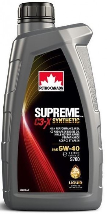 Petro-Canada SUPREME SYNTHETIC C3-X 5W-40