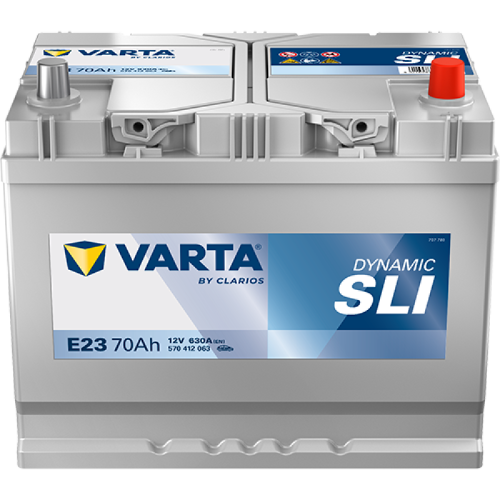 VARTA DYNAMIC SLI 70Ah, 630A